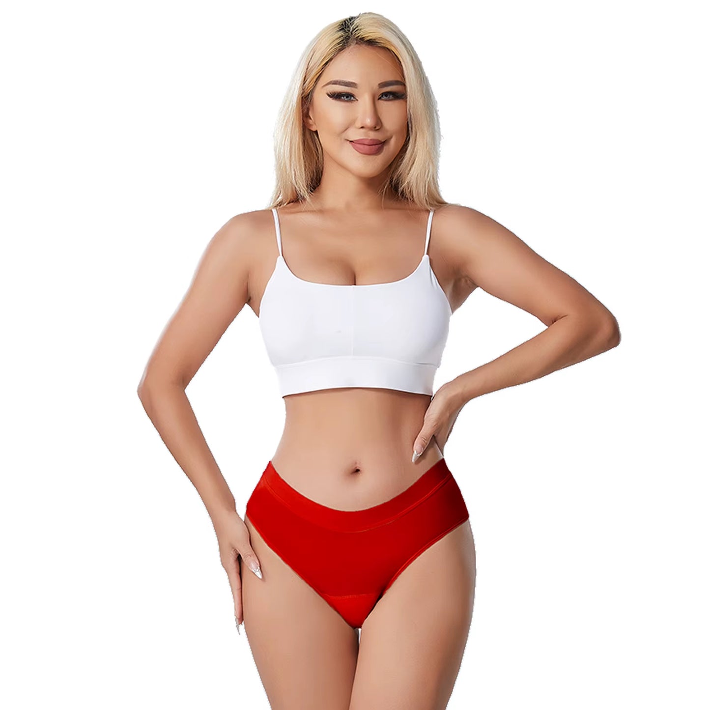 Classic Briefs Leak Proof Menstrual Panties Women Heavy Absorbency Four-Layer Leakproof Women Period Underwear Menstrual Panties