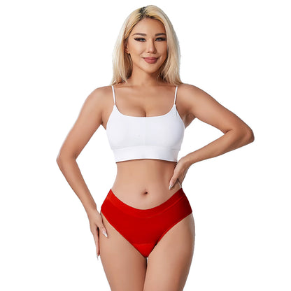 Classic Briefs Leak Proof Menstrual Panties Women Heavy Absorbency Four-Layer Leakproof Women Period Underwear Menstrual Panties